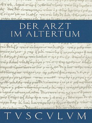 cover image of Der Arzt im Altertum